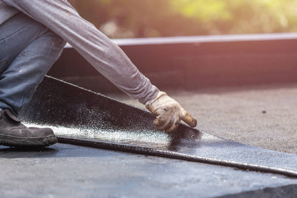 Professional Waterproofing technician working in Minnetonka, MN